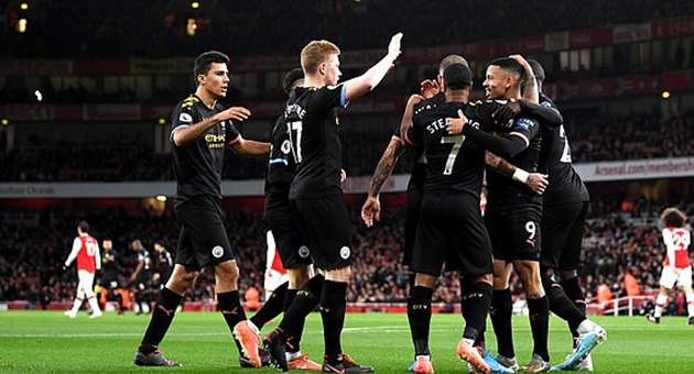 Điểm nhấn Arsenal 0-3 Man City: Show diễn hoàn hảo của De Bruyne - Bóng Đá