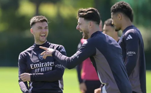 Rice, Martinelli và Trossard trở lại, tiếp thêm hy vọng cho Arsenal