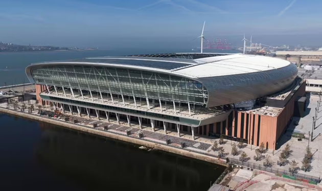 Sân mới 800 triệu bảng của Everton