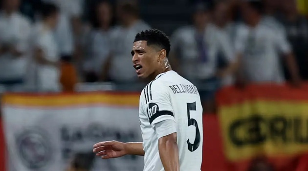 Real Madrid không hài lòng với Bellingham