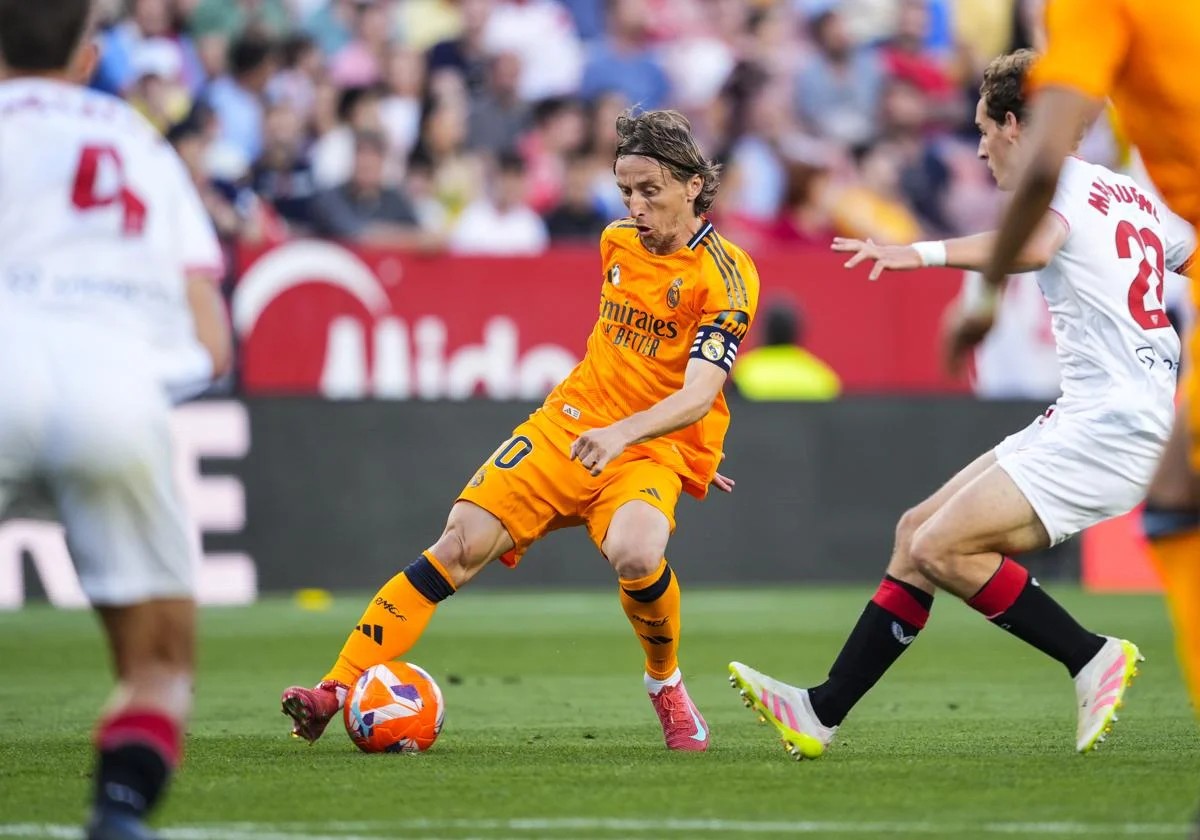 Luka Modric xuất sắc trước Sevilla: Liệu đây có phải trận áp chót của anh tại Real?
