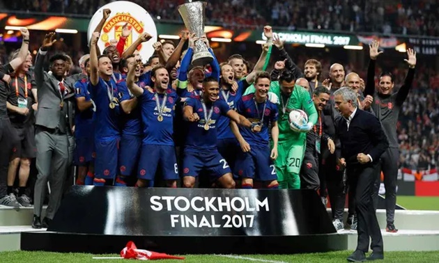 Man Utd vô địch Europa League vào năm 2017