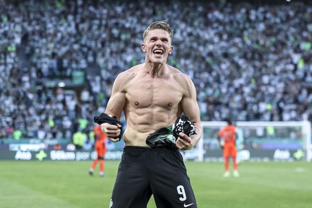Viktor Gyokeres là một trong những mục tiêu được liên kết với Arsenal.
