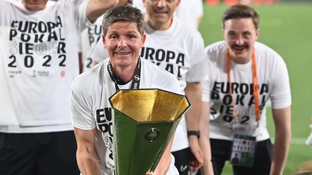 Glasner từng vô địch Europa League cùng Frankfurt