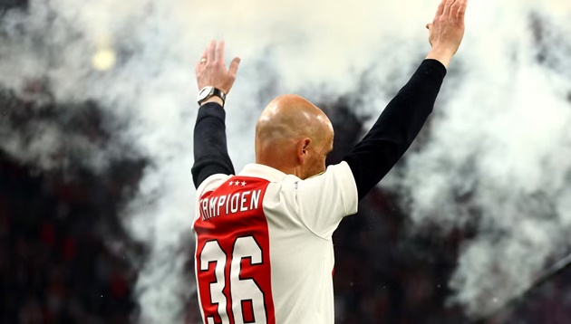 Ten Hag là ứng viên sáng giá thay Farioli tại Ajax