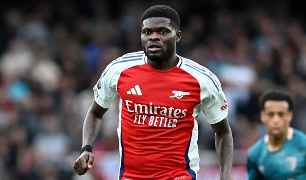 Partey có thể chia tay Arsenal vào hè này