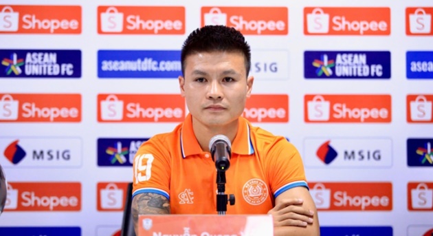 Quang Hải quyết tâm dẫn dắt CAHN vô địch Cúp C1 Đông Nam Á