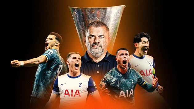 Ange Postecoglou đứng trước thời khắc lịch sử cùng Tottenham Hotspur.