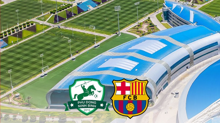 Ninh Bình có kế hoạch lớn với Barcelona.