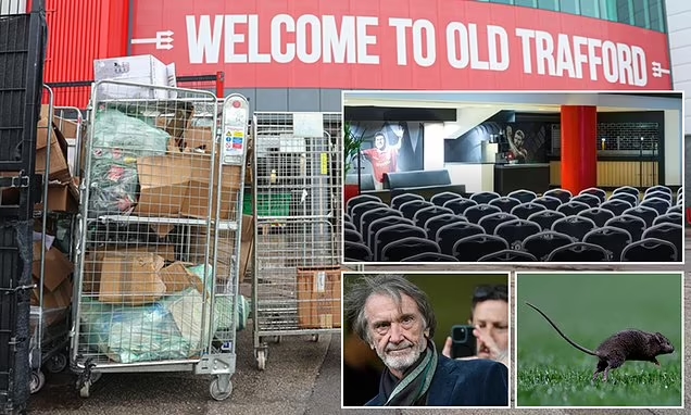 Phân chuột xuất hiện ở phòng hạng sang, Old Trafford lại bị chấm 2 sao