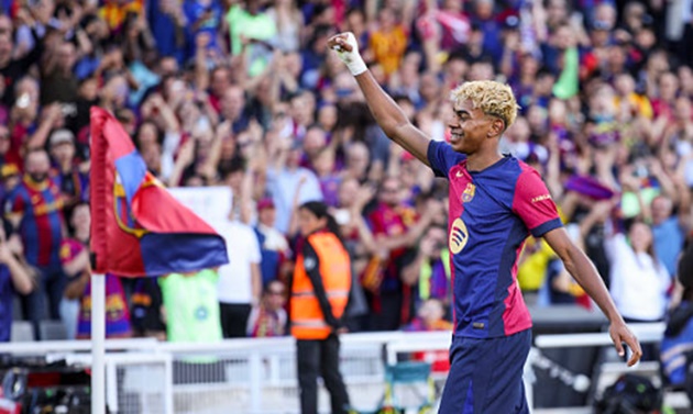 Yamal là một trong những nhân tố nổi bật nơi đội hình Barca.