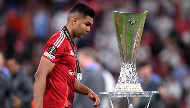 Casemiro lần đầu tiên thua một trận chung kết cúp Châu Âu.