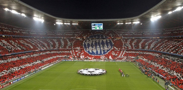 Allianz Arena từng tổ chức nhiều trận đấu quan trọng.