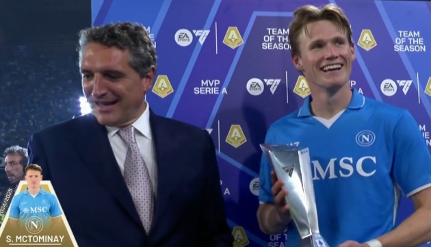 McTominay rơi nước mắt, Inter chúc mừng Napoli