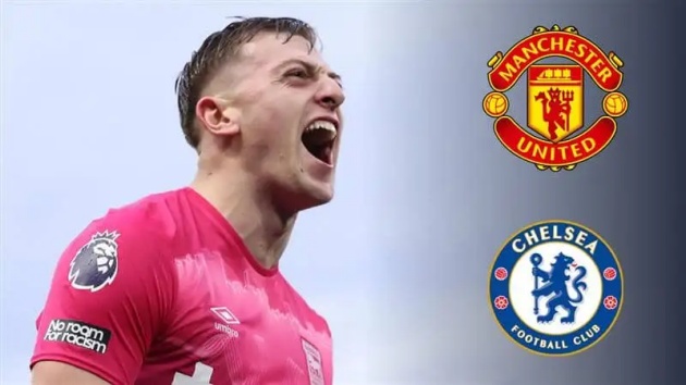 Everton gặp trực tiếp đàm phán với Liam Delap, cạnh tranh với Chelsea và MU