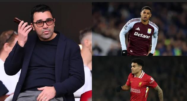Deco công khai mong muốn có Diaz và Rashford.