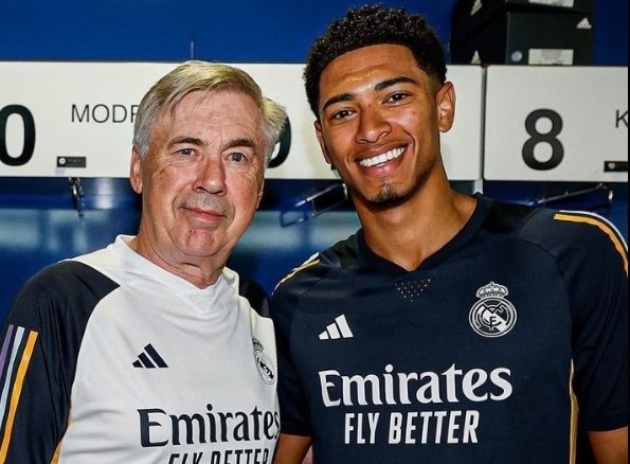 Bellingham xúc động chia tay Ancelotti, gửi lời tri ân đặc biệt