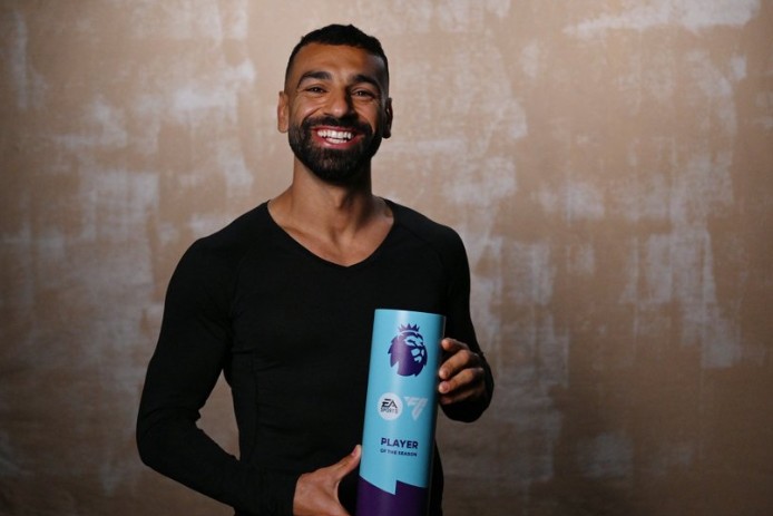 Mohamed Salah giành danh hiệu Cầu thủ xuất sắc nhất Premier League