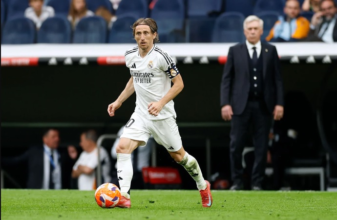 Modric vẫn chơi tốt trong trận sân nhà cuối cùng.