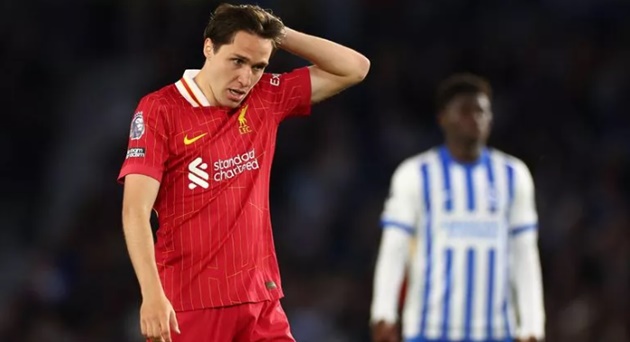 Chiesa gây chú ý khi thả tim thương vụ Wirtz đến Liverpool
