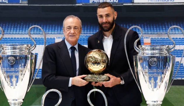 Benzema để lại dấu ấn đậm nét ở Real.