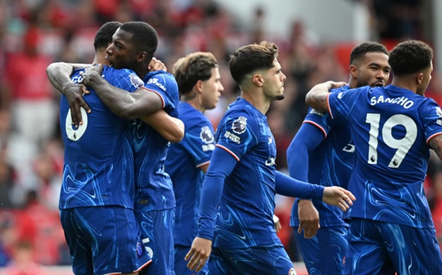Nottingham Forest 0-1 Chelsea: Colwill lập công; The Blues dự Champions League