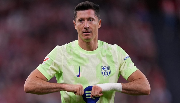 Lewandowski có màn trình diễn ấn tượng.