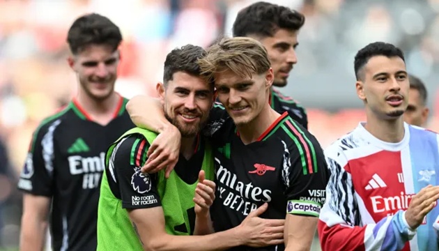 Jorginho là 1 trong 4 ngôi sao sẽ rời Arsenal hè 2025.