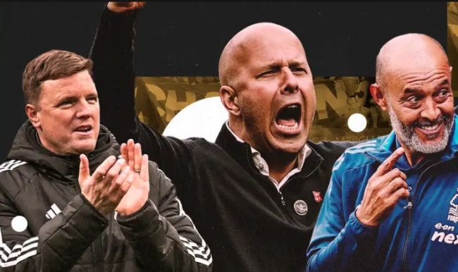 Top 10 HLV Premier League 2024/25: Arne Slot dẫn đầu; Arteta đứng trên 2 người