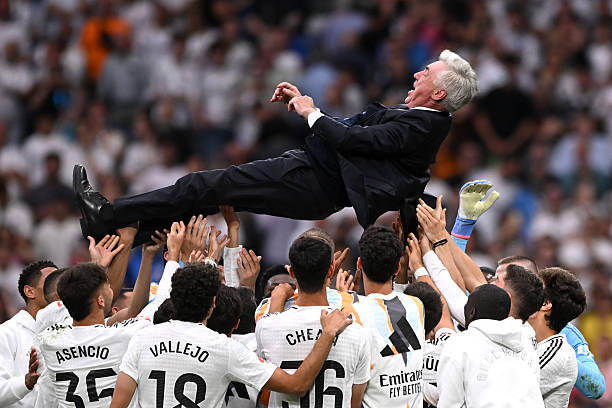 Ancelotti chính thức rời khỏi Bernabeu.
