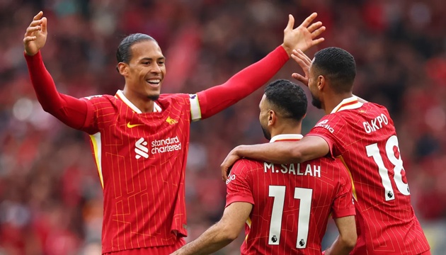 Van Dijk là thủ lĩnh hàng thủ của Liverpool