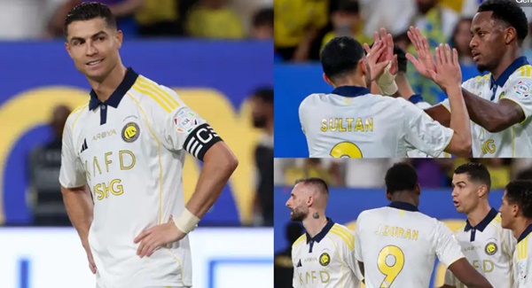 Ronaldo nổ súng,  Al-Nassr vẫn gục ngã trong trận cầu 5 bàn