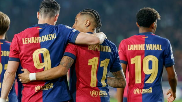 Những cú ''nã đại bác'' được Barca thực hiện một cách thường xuyên.