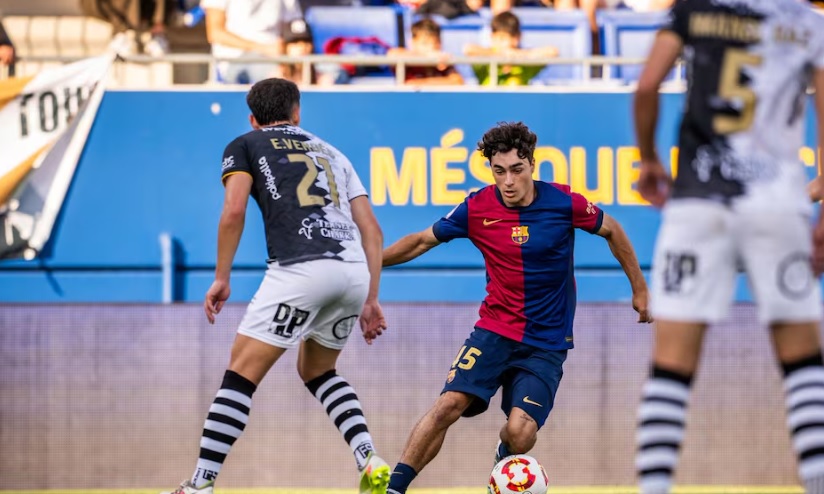 Đội B Barca đang rơi tự do.