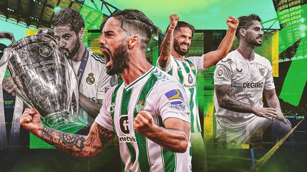 Isco đang hồi sinh tại Real Betis sau thời gian dài sụt phong độ