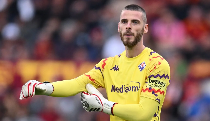 De Gea có thể tái xuất C1 mùa tới.