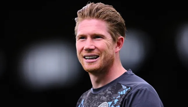 Kevin De Bruyne từ chối 2 CLB Ngoại hạng Anh trước khi rời Man City hè 2025