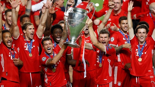 Bayern Munich xưng vương ở mùa giải 2019-20.