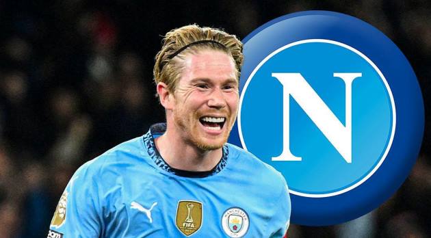 Chủ tịch Napoli xác nhận ký hợp đồng với De Bruyne