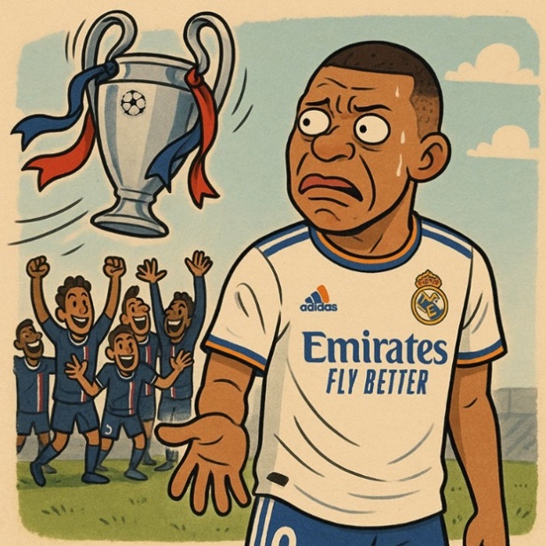Mọi chuyển đảo ngược với Mbappe khi quyết định rời PSG đến Real.