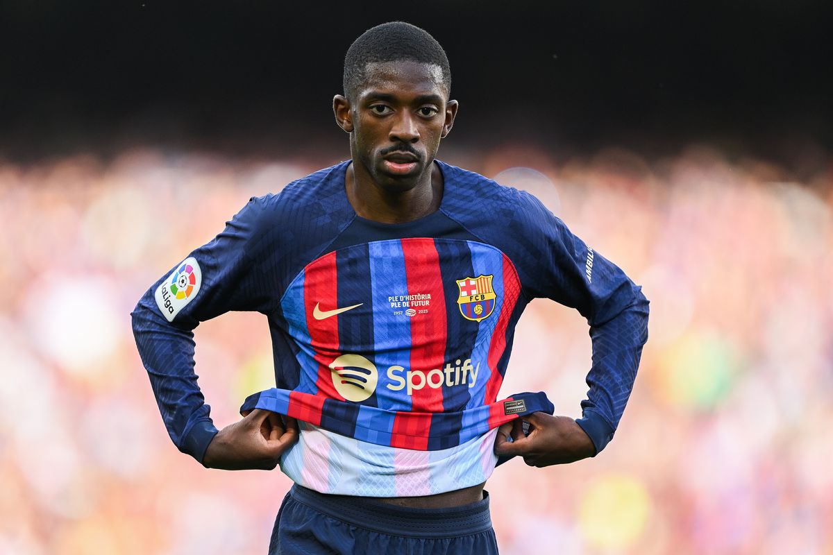 Dembele có khoảng thời gian thi đấu không thành công ở Barcelona.