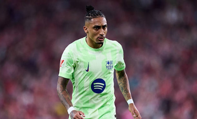 Raphinha khẳng định chỗ đứng tại Barca.