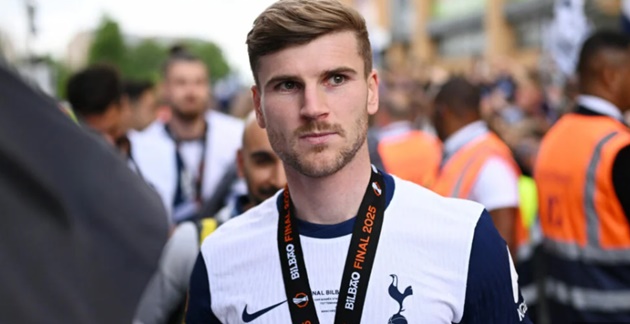 CHÍNH THỨC! Werner rời Tottenham, trở lại RB Leipzig