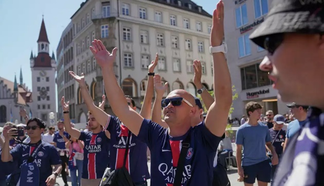 CĐV PSG tràn đầy hy vọng trước chung kết Champions League