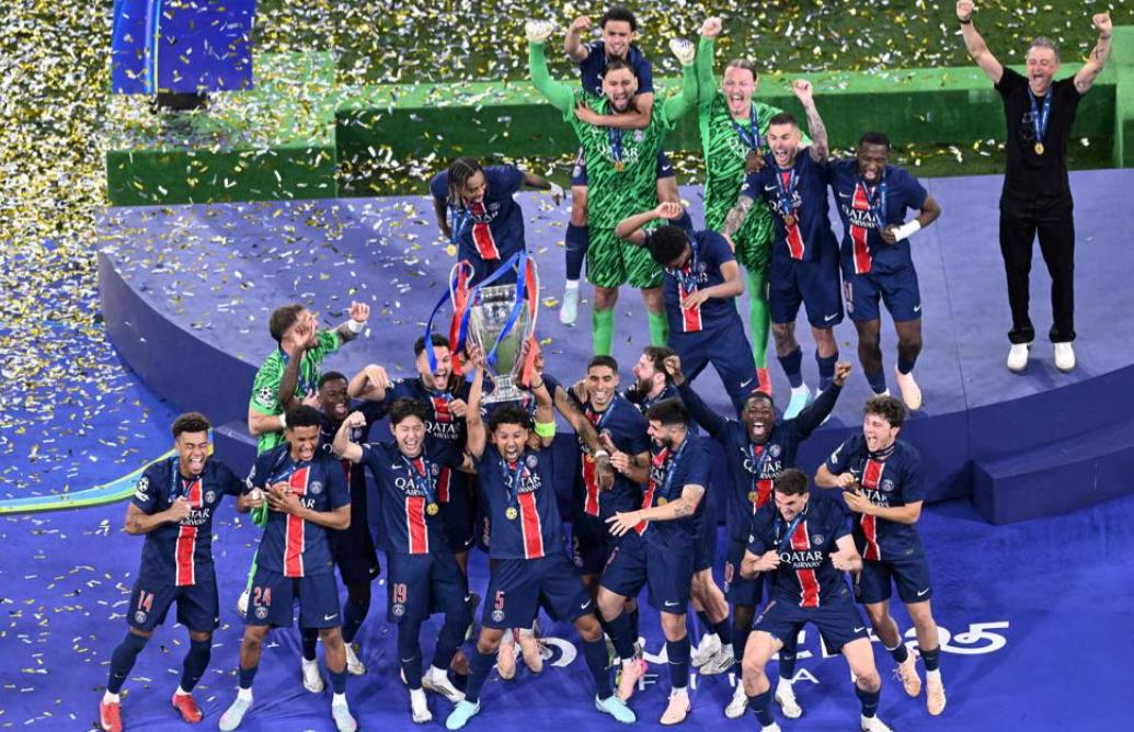 Đây là khoảnh khắc sẽ sống mãi trong ký ức của PSG.