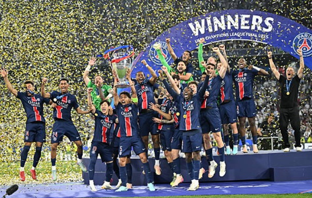 Ảnh minh họa cho bài viết về PSG 5-0 Inter: Trận chung kết một chiều nhất lịch sử Champions League