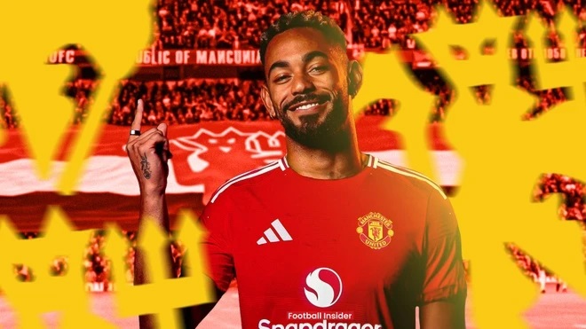 CHÍNH THỨC! Man Utd chiêu mộ Matheus Cunha