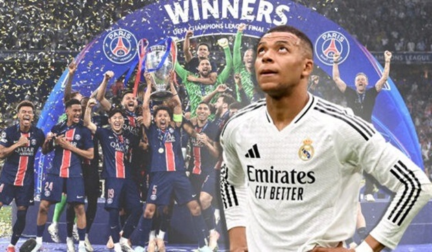 PSG vô địch Champions League sau khi Mbappe ra đi