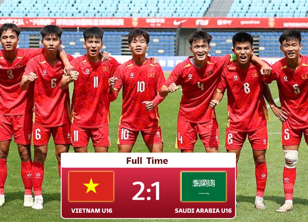 CĐV Đông Nam Á ngợi khen U16 Việt Nam sau chiến thắng Saudi Arabia