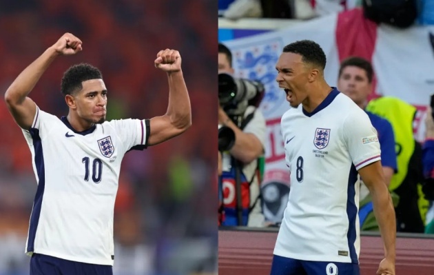 Bellingham và Alexander-Arnold sẽ chung màu áo Real.